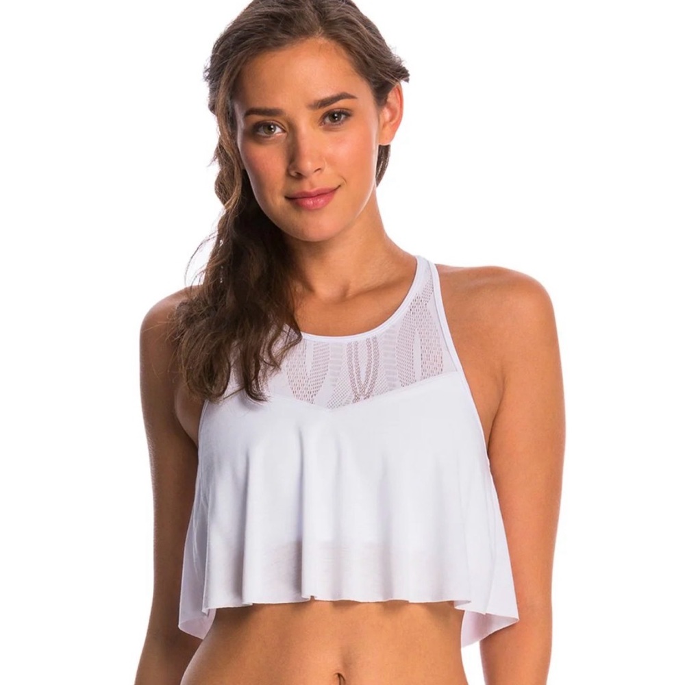 ALO Yoga Motion Bra White